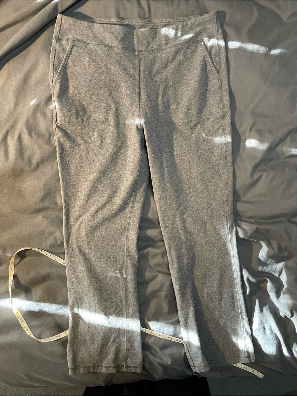 Gray Performance Stretch Pants Great Pockets Northern Reflections
